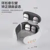 Masajeador de Columna Cervical, Instrumento para Columna Cervical, Masajeador de Cuello Eléctrico Inteligente con Múltiples Cabezales, Protector de Cuello de Fisioterapia con Pulsos, Recargable con Compresa Caliente