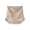 Calcinha de controle abdominal de cintura alta para mulheres, modeladora de barriga e levantadora de glúteos, sem costura, nova faixa cruzada, modelagem leve para o abdômen inferior, calça modeladora e esculpidora pós-parto