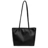 Bolso tote retro de gran capacidad para mujer 2026, bolso de hombro versátil para el día a día, bolso de mano simple y elegante