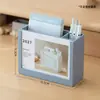 Calendário 2027 Porta-Canetas Multifuncional Organizador de Mesa Calendário Ornamento Personalizável Presente Simples Moderno
