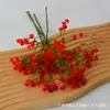 Flor de Simulación Gipsófila Decoración de Boda Nupcial Ramo de Flores para Sostener Pegamento Suave Mini Fresco Individual Gipsófila