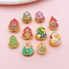 Contas Espaçadoras de Liga Estilo Chinês Sorte e Fortuna com Caractere "Fu", Lótus, Nó Chinês, Lingote de Ouro, Repolho Acessórios para Joias DIY Atacado