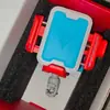 Suporte para Celular com Carregamento Sem Fio e Absorção de Choque para Motocicleta, Navegação, Entrega, Coleta Rápida, Equipamento de Pilotagem