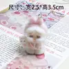 Colgante de Niña Llorando Adorable con Flocado Colgante Hecho a Mano para Cadena de Teléfono Móvil Bolso Colgante Muñeca con Flocado Accesorios de Joyería