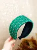 Nova Faixa de Lã Larga de Inverno de Alta Qualidade, Design de Coroa Alta, Estilo Casual para Sair, Acessório de Cabelo Vintage e Elegante Estilo Chanel