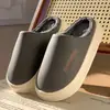 Pantuflas de Algodón para Mujer Otoño e Invierno, Uso en Interiores del Hogar, Pantuflas Cálidas de Felpa 2026, Pantuflas de Algodón Impermeables y Antideslizantes con Cubierta para el Talón