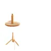 Perchero Sencillo de Madera Maciza, Perchero de Pie para Dormitorio, Perchero de Pie para Uso en Dormitorios y Hogar, Barra para Colgar Bolsas de Almacenamiento Interior
