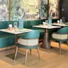 Conjunto de Mesa e Cadeiras para Restaurante Temático Estilo Sudeste Asiático, Sofá de Canto Tendência Estilo Tailandês para Restaurante, Cadeiras de Jantar Comerciais para Restaurantes