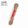 Hilo de Algodón Retorcido a Mano Estilo Xizang 10m / Pulsera de Borla Tejida a Mano con Cuentas, Cordón de Algodón No Elástico