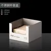Portavasos de Papel de Acero Inoxidable Comercial, Estante Multifuncional de Almacenamiento para Cafetería, Portavasos, Popotes y Servilletas para Tienda de Té de Leche
