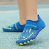 Sapatos de Rastreamento para Crianças Anticorte Antiderrapante Solado Macio Anfíbios para Vadeio Sapatos de Praia Grandes para Crianças Parque Aquático Natação Pular Corda