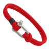 Nueva Hebilla Deportiva en Forma de U de Acero Inoxidable Transfronteriza Color Macron Pulsera de Cordón Milanes Hebilla de Herradura de Supervivencia al Aire Libre