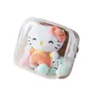 Bolso de Muñeca Labubu Tercera Generación 12cm Lbabubu Muñeca de Vinilo Funda Protectora Bolsa Transparente de PVC a Prueba de Polvo Bolsa Colgante