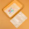 Bolsa transparente plana de PET de grado alimenticio para snacks de té floral, adecuada para envasar frutos secos, cereales y arroz; una bolsa de plástico sellada con cierre de cremallera