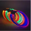 Suministros para Mascotas Collar LED para Perro Iluminado Collar con Carga USB Collar Luminoso para Perros Teddy Tamaño Grande, Mediano y Pequeño