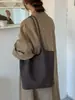 Bolsa de Padrão Tecido de Alto Valor 2026 Outono Inicial Nova Elegante para o Dia a Dia Bolsa de Ombro Rústica Chique Bolsa Tote Saco
