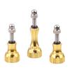 Juego de tres piezas de tornillo GoPro para cámara de bicicleta, aleación de aluminio CNC, juego de tornillos largos y cortos, accesorios