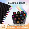 Amazon Transfronterizo Lápices de Madera Negra Gipsofila Lápices de Colores Siete Colores Núcleo de Color Estudiantes de Jardín de Infancia Pintura Madera