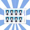 Cazador de demonios: Kimetsu No Yaiba Nezuko Zenitsu Foto de Identificación de 1 pulgada Soporte para Reuniones Foto Estrella Periféricos