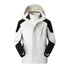 Jaqueta de Montanhismo 3 em 1 Resistente ao Vento, Impermeável e Quente para Homens e Mulheres com Capuz Outono Inverno Roupa Externa com Fleece Adicionado