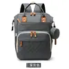 Bolsa de Hombro Doble para Madre y Bebé con Separación Seca y Húmeda, Bolsa de Mamá con Papel de Aluminio Térmico, Mochila de Hombro Doble para Viajes Diarios, Gran Capacidad para Leche Materna