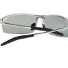 Gafas de Sol Polarizadas de Metal de Moda Clásicas Espejo de Pesca Cambia Color HD Espejo para Conducir Ciclismo Espejo Deportivo 3043