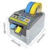 Máquina dispensadora cortadora de cinta RT-7700 Original Multifuncional Mecánica Ahorradora de Mano de Obra
