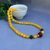 Collar de Jade de Cuarzo, Joyería Femenina de Moda y Gama Alta al por Mayor, Cadena para Clavícula de Perlas Redondas, Envío Directo de Una Pieza, Suministro para Vendedores Ambulantes
