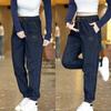 Novas Calças Jogger Casuais Masculinas Primavera e Outono Estilo Americano Tendência Cintura Elástica Versátil Soltas Calças Harem para Homens