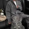 Otoño e Invierno Meila Retro Gris Oscuro Estilo Perezoso Holgada Cremallera Prendas de Punto Chaqueta para Hombre Ins Cuello Alto Cálida Prendas de Punto
