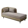 Muebles de Arte en Cuero de Lujo para Apartamentos de Hotel, Apartamentos Pequeños de Balcón, Sillones de Ocio para Sala de Estar, Sofás Modernos, Lujo Ligero Moderno