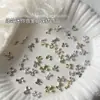 Accesorios de Aleación de Uñas de Moda Mini Moño de Metal Dorado y Plateado Tridimensional Versátil Decoraciones de Uñas Portátiles