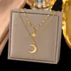 Collar Transfronterizo para Mujer, No se Desvanece, Lujo Ligero, Exquisita Cadena para Clavícula de Nicho, Joyería de Cadena para Clavícula de Alta Gama para Mujer