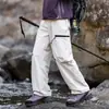 Novo Outono Impermeável Anti-rugas Repelente à Água Camping Caminhada Casal Calças Casca Tendência Calças de Trabalho ao Ar Livre Design Masculino