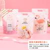 Saco de presente fofo de desenho animado saco ziplock para biscoitos saco de presente de aniversário infantil saco de embalagem para doces biscoitos lanches