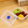 Nuevo Set de Productos de Contenedores Universales para Almacenamiento de Alimentos para Uso en Caliente y Frío, Rectangulares, Resistentes a Altas Temperaturas, Aptos para Microondas (Perfil Bajo), Apto para uso en microondas