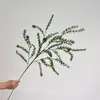 Simulação Folhas de Outono Materiais Arranjo de Flores para Casamento Estilo Natural Grama Selvagem Dourado Mil Camadas Material Plástico Folha de Cipreste Acessórios para Arranjo de Flores