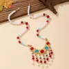 Collar para Hanfu, collar suave para clavícula, colgante clásico de cheongsam, collar de estilo antiguo para mujer, collar corto retro estilo corte para clavícula