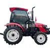 Tractor Agrícola Multifuncional de Tracción en las Cuatro Ruedas Rojo Oriental Me704, para Arar la Tierra con Fuertes Capacidades de Elevación y Descenso, Tractor Yto