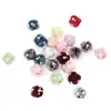 Venda Quente Popular Bola de Rosa Estéreo Artificial Argila Bola Furo Reto Broca Bola DIY Caneta com Contas Pulseira Acessórios de Joias