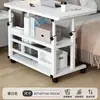 Mesa auxiliar cabinet lateral de sofá sala de estar hogar mesa de té estante de almacenamiento dormitorio mesita de noche mini balcón mesa de café pequeña mesa