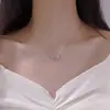 Colar Asas de Anjo Corrente Clavicular Feminina ins Senso de Design de Nicho Estilo Frio Ouro Rosa 2020 Novo Estilo