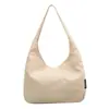 Bolsa de Lona para Mujer 2024 Nuevo Estilo Coreano Simple para Viajes Diarios Bolso Cruzado de Gran Capacidad Portátil de Tela Bolso de Hombro para Estudiante Universitario
