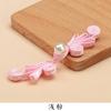 Botón de placa de cheongsam Hengmeihe, botón de estilo nacional con perla y cuatro ruedas, botón de mariposa, traje Tang retro, accesorios de botones hechos a mano de la dinastía Han.