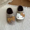 Chinelos de Algodão Peludos para Meninas 2026 Inverno Novo Desenho Animado Infantil Quente Chinelos Birkenstock Chinelos de Algodão Antiderrapantes para Bebê Tendência