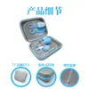 Conjunto de Cuidados para Bebê de Oito Peças, Conjunto de Cortadores de Unha para Bebê, Tesoura de Unha para Bebê, Pente, Suprimentos de Limpeza Diária, Kit de Cuidados