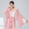 Ropa elegante de danza clásica china para mujer, de gasa, de dos piezas, para practicar la rima corporal, pantalones de pierna ancha de estilo antiguo, ropa de actuación.