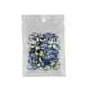 Rhinestones Mixtos K9 de Alta Calidad para Uñas, Imitación Huazi Azul Claro Multifacéticos de Fondo Plano Forma Irregular Granel Brillantes Rhinestones Grandes para Uñas