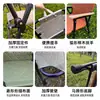 Silla Kermit acolchada portátil premium para camping al aire libre, picnics, bocetos, pesca, ocio y uso en el hogar, silla plegable
