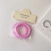 Faixa de cabelo de fio de telefone de 2 peças Estilo Mori ins elástico feminino corda para prender o cabelo não aperta durável menina Cabelo Super fada